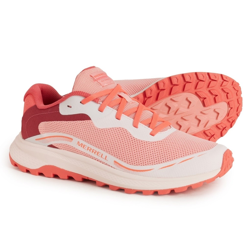 Merrell Women's Coral Pink Athletic Trail Shoes